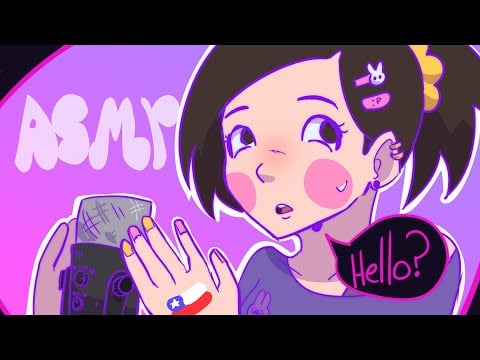 ASMR Nervous Chilean tries to speak English 👉👈 | Soft Spoken, Tapping and more...