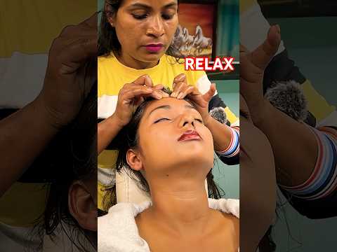 ASMR: Intense Relaxation Head Massage With Deep-Pressure By Rinki #asmr #shorts