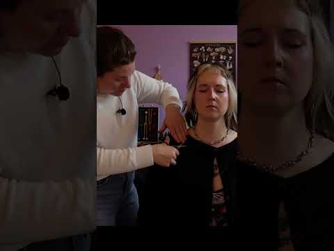 This helped her SO much #reiki #asmr