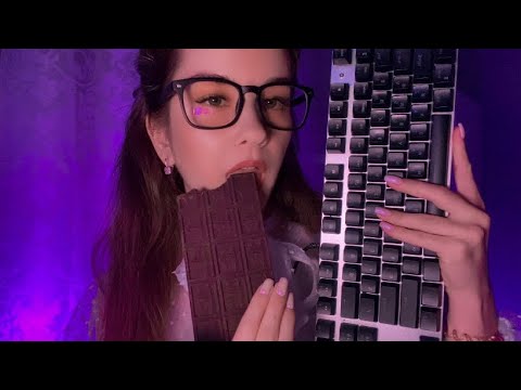 ASMR СТРАННАЯ СЕКРЕТАРША ИЗ ПРОШЛОГО Ролевая игра Your Secretary whispers Lo-Fi