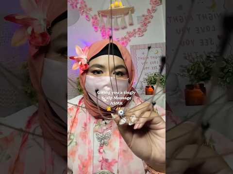 ASMR - Giving You a tingly scalp masage 💆‍♀️🪮🫧✨ #asmrhairplay