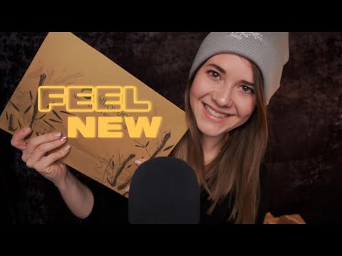 ASMR Entspanntes Unboxing ⭐ FEEL NEW ⭐  Trendbox mit viel Tapping & Whispers | Deutsch/German