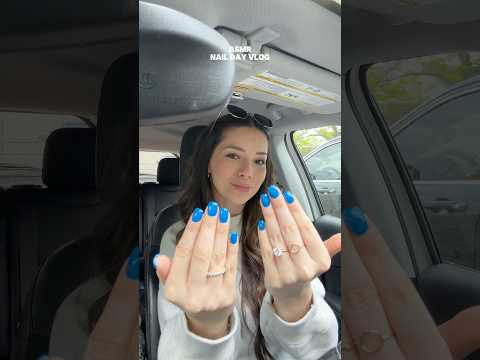 ASMR NAIL DAY VLOG 💙 #voiceover #nailvlog #asmr #whispering