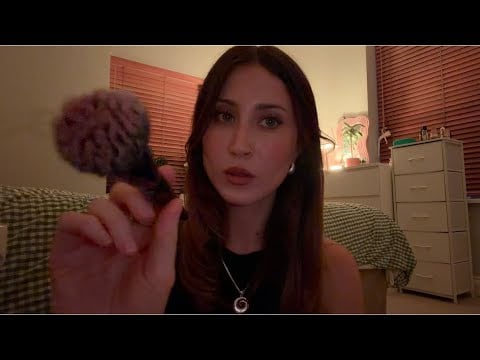 ASMR Stippling You To Sleep | soft mouth sounds ✰