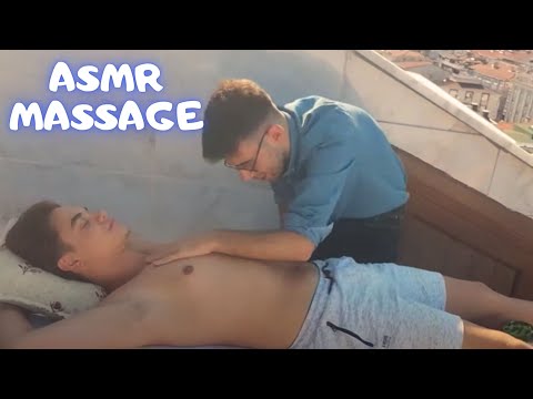 ASMR OUTDOOR MASTER FULL BODY RELAXING TURKISH MASSAGE-CHEST,LEG,FOOT,ARM,BACK,ABDOMINAL MASSAGE