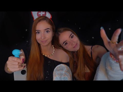 ASMR avec ma soeur jumelle 💓 (roleplay)