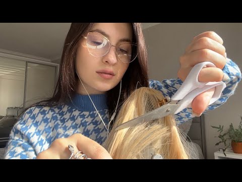 Asmr fast hair cut in 1 minute