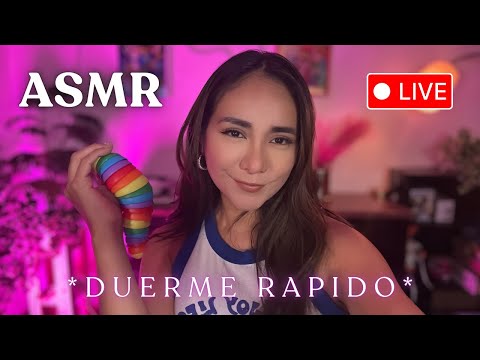 ASMR EN VIVO - Duerme Rápido