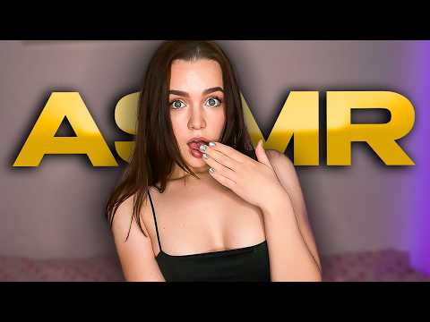 [4K USA ASMR] Skin to Latex Glove 🖤 Deep Scratching, Strap Plucks & Mouth Sounds | Tingle Immersion