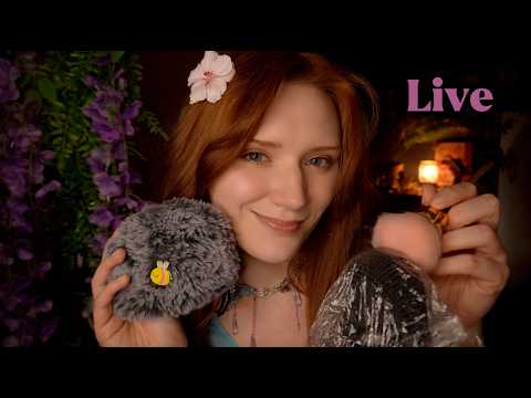 ASMR😴 Honey spoon,Jellyfish,Eye exam Cleaning, Kisses, Chocolate melt, Coconut rain, Fluffy Crunch🌙