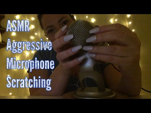 ASMR Aggressive Microphone Scratching