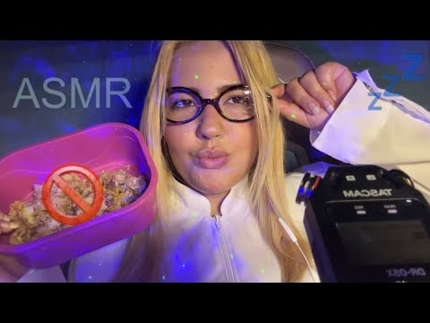 ASMR Nutricionista Esmaga Porcarias🥤🍰Sons Satisfatórios de Comidas Ultraprocessadas - Ly ASMR✨