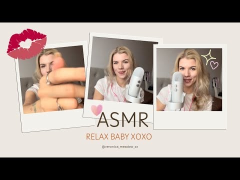 ASMR - relax with your girlfriend | k!ssing, touching ur face❤️