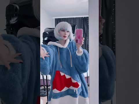 Gawr Gura 🦈 Cosplay #animecosplay #cosplay #cosplayer #anime #cosplaygirl #vtuber #gawrgura