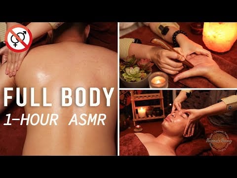 SO GOOD!! 1 HOUR FULL BODY ASMR MASSAGE COMPILATION | Unforgettable Experience 👍No talking for sleep