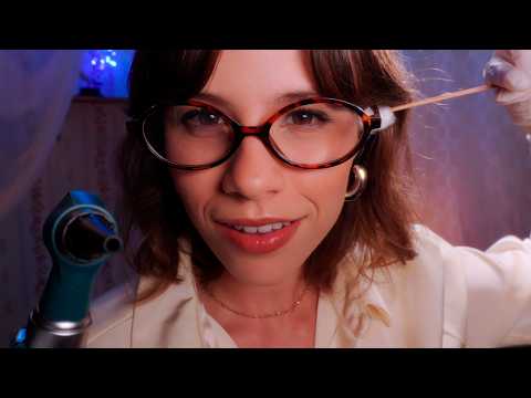 ASMR LIMPEZA DE OUVIDO 👂 Você Relaxa com Esfoliação, Lavagem e Espuma