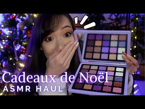 ASMR HAUL | Mes cadeaux d'anniversaire et de NOEL 2022 🎁 🎂