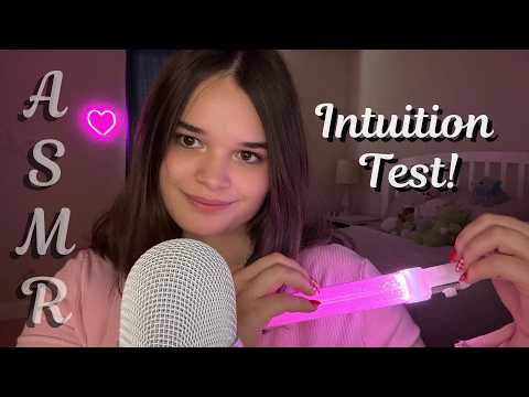 ASMR Lets Test Your Intuition! (Light Triggers, Hand Sounds, Interactive)
