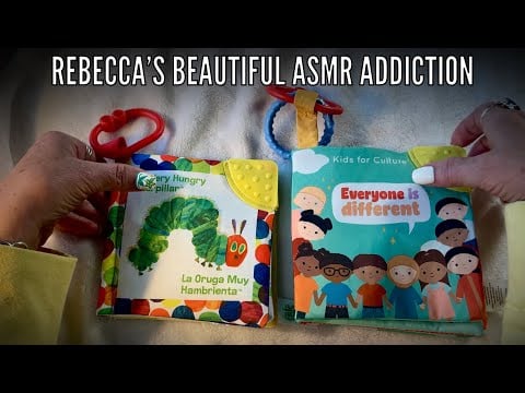 ASMR Request! Crinkle Books! (Soft Spoken) You are a youngster once more.