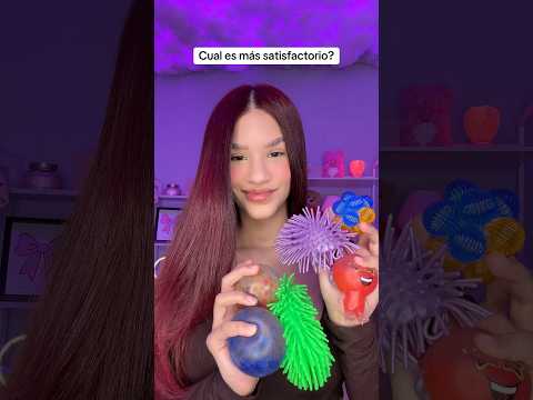 ASMR Cuál es más satisfactorio? #squishy #asmrsquishy #fidgets #fidgettoys #soundstosleep #asmr