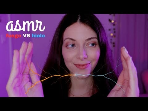 ASMR HOT & ICE mis manos justo EN TU CARA