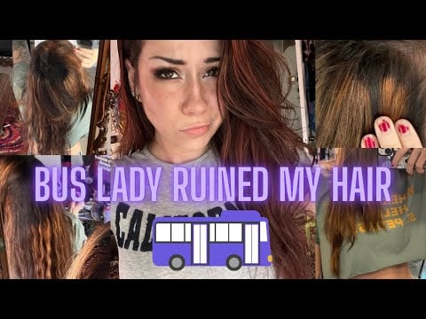 HAIR STYLIST FROM HELL RUINED MY HAIR. story time. ASMR. Soft spoken. Chit chat. Lofi. Bleach fail
