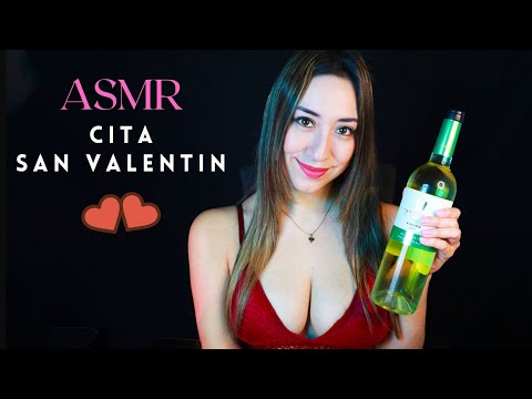 Cita de SAN VALENTIN CONMIGO 💖 Atención Personal para DORMIR ✨ ASMR Roleplay ESPAÑOL