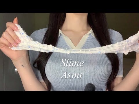 ASMR / 구슬아이스크림 슬라임 asmr 초보팅글