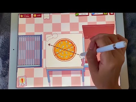 iPad ASMR - Let’s make Pizza (5)- Clicky Whispers