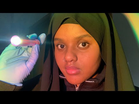 ASMR Cranial Nerve Exam (Hearing, Eye, Sensory Tests)