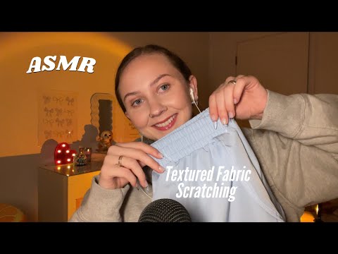 17 mins of the best textured fabric scratching 🧺🕯️🧦🍦