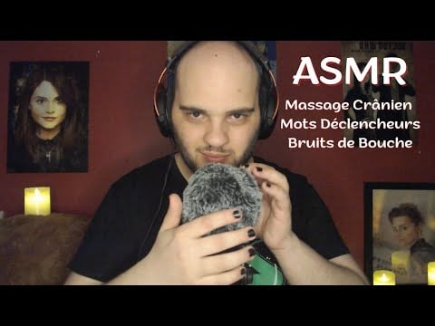 ASMR - Massage Crânien, Mots Déclencheurs et Bruits de bouche (Intense)