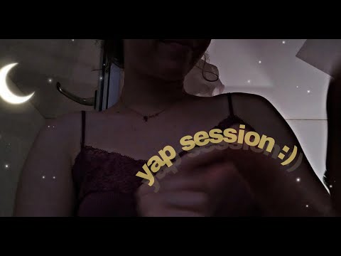 ASMR yap session on a late summer evening 🌙