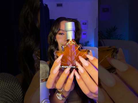 FAKE LIQUID!! Only one ASMR trigger is fake!🫣 can you guess which one?💤 #asmr #asmrsounds