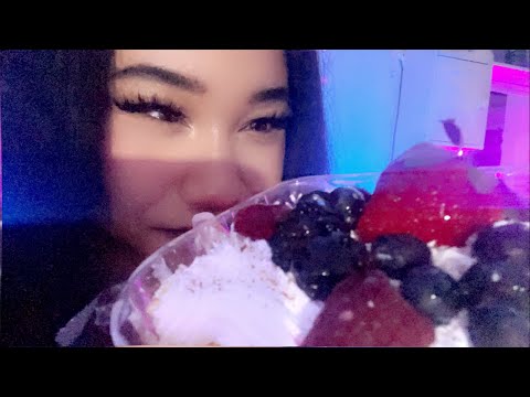 🔴SHORT ASMR LIVE(TRYING TRES LECHES CAKE🍰)