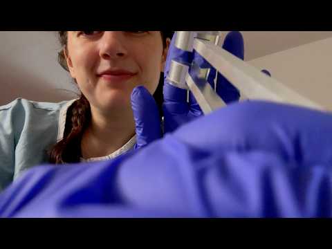ASMR| Full Comprehensive Facial Examination (Head,Ears, Eyes, Nose, Mouth- Medical Roleplay)