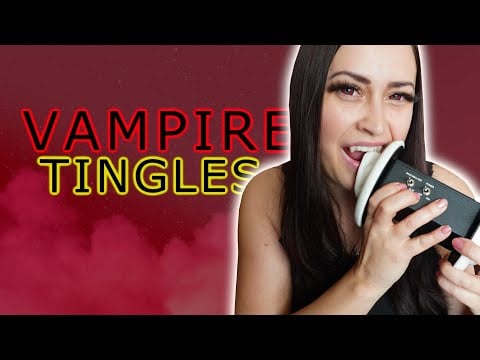 ASMR Vampire Ear Eating With Hand Visuals