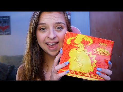 ASMR~ Opening A Pokemon Elite Trainer Box