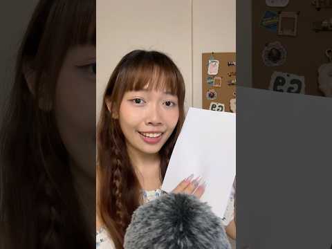 ASMR Magic with Paper📃 #asmr #asmrsounds #whispering