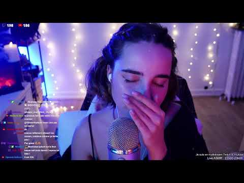 ASMR 21h-23h : Viens te relaxer avec moi 💤 (on papote) !twitch !youtube