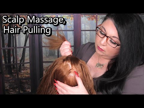 ASMR Hair Pulling, Scalp Massage, Scalp Scratching with Long Nails for MAXIMUM Tingles & Relaxation