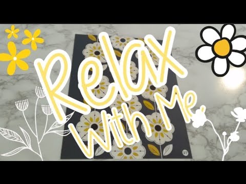 LO-FI ASMR VISUAL & SOUND TRIGGERS: FLOWER 🌼 STICKER PUZZLE #167