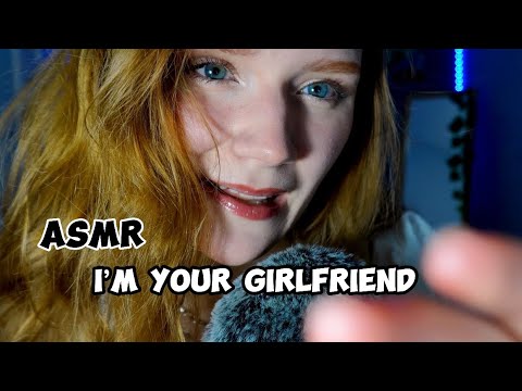 ASMR 💘I'll take care of you before bed ☺️(shoulder massage, kisses, skincare,spit painting)