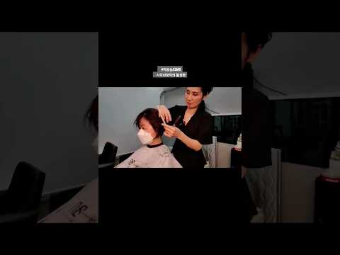 미용실ASMR 시각과청각의 활성화 #그래쥬에이션 #상고컷트 세련되고 젊어보이게~Hair salon ASMR visual and hearing activation