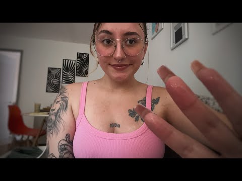 ASMR 10min de SPIT PAINTING RÁPIDOOO 🎨 Mouth Sounds 💦