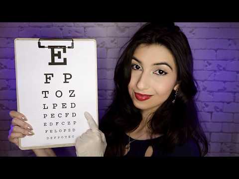 ASMR EXAMINANDO OS SEUS OLHOS | Roleplay Médica