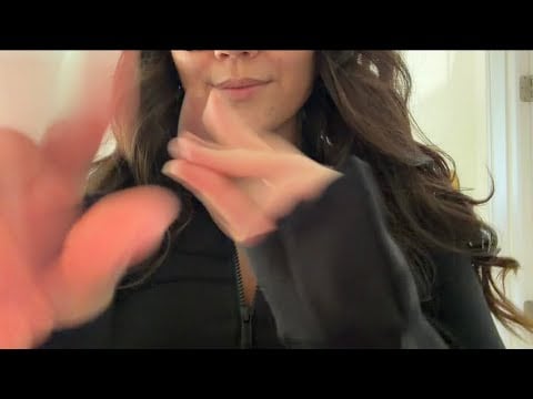 ASMR fast hand movements & hand sounds ft. Dossier 