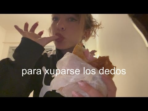 asmr comiendo sanguche de focaccia 🥪