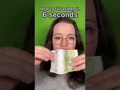 How to fall asleep in 6 seconds #shorts #shortsvideo #asmr