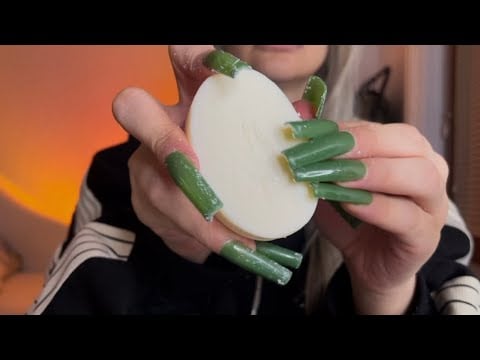 ASMR Soap 🧼 Tapping ,Scratching & Carving 🫧 to put you into deep sleep 😴